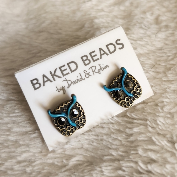 Owl Stud earrings - Picture 1 of 1